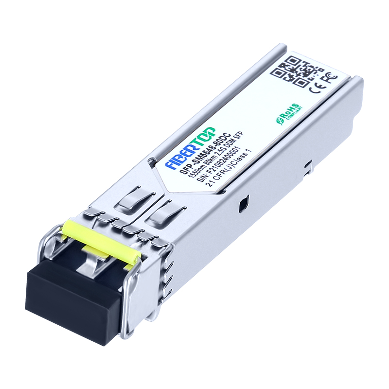Juniper® SFP-1OC48-LR OC-48 /STM-16 Compatible 2.5G ZX SFP Transceiver SMF 1550nm 80km LC DOM