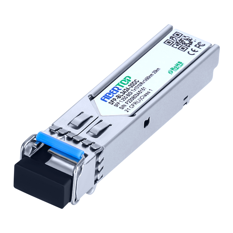 Cisco® SFP 1000Base-BX BIDI 20km Tx1310nm/Rx1490nm Transceiver